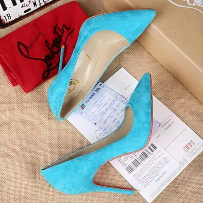 Christian Louboutin Shallow mouth stiletto heel Shoes Women--006